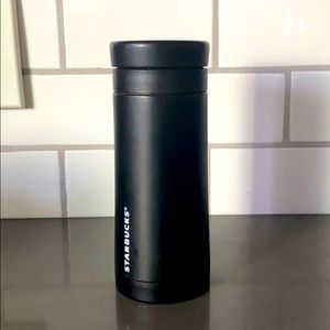 Matte Black Starbucks Press/Mini Tumbler